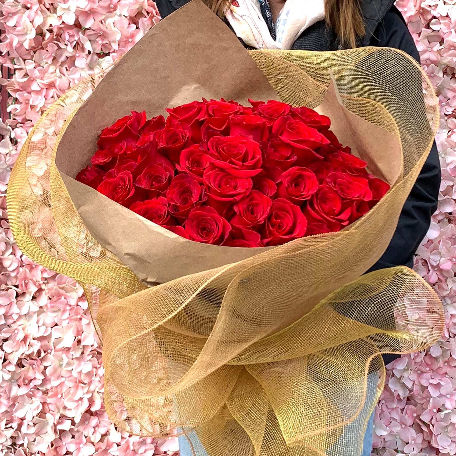 Premium 50 Ecuador Rose Bouquet